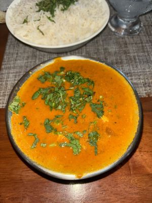 tofu curryy  at India Curry House in La Fortuna