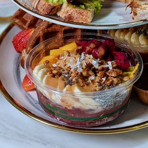 Tropicana Medium Acai Bowl at Oatberry Cafe - Scotts Square in Central Singapore