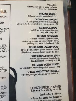 Menu - May 25, 2021 at Kid Cashew in Mount Pleasant