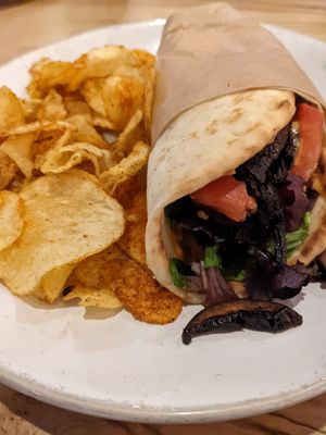 Portobello Gyro at Kid Cashew in Mount Pleasant