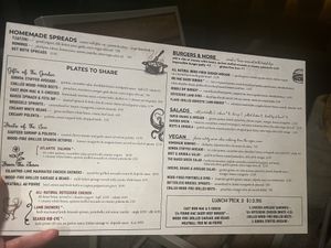 Great vegan options!   at Kid Cashew in Mount Pleasant