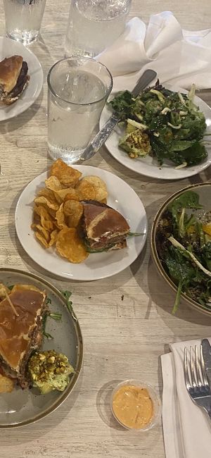 Impossible burger, no cheese.  at Kid Cashew in Mount Pleasant