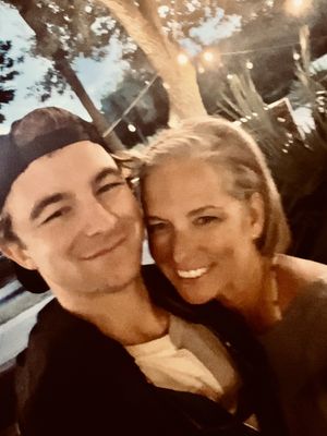 Great outdoor patio- dog friendly- lights at night    at Kid Cashew in Mount Pleasant