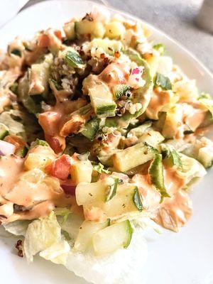 Half Avocado Salad at Kid Cashew in Mount Pleasant