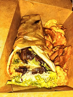 Portobello Gyro at Kid Cashew in Mount Pleasant