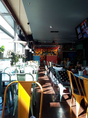 Interior at Junk y Vegan in Helsinki