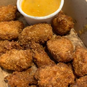 No Chix nuggets
 at Junk y Vegan in Helsinki