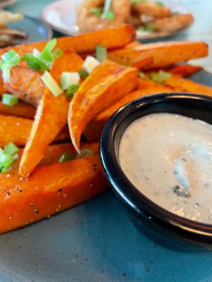 Sweet potato at Junk y Vegan in Helsinki