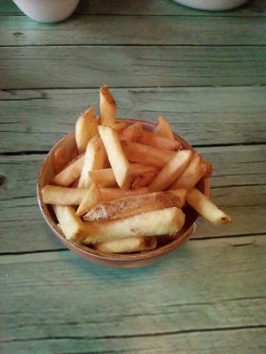 Fries at Junk y Vegan in Helsinki