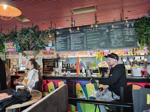 Counter. at Junk y Vegan in Helsinki