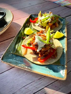 Tasted even better than it looked! at Junk y Vegan in Helsinki