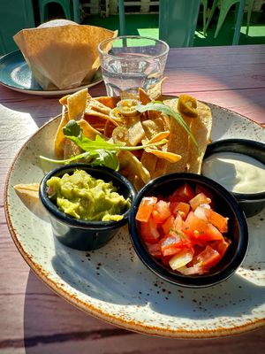 Nachos a More! The quac was really good! at Junk y Vegan in Helsinki