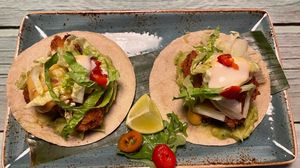 Tacos  at Junk y Vegan in Helsinki