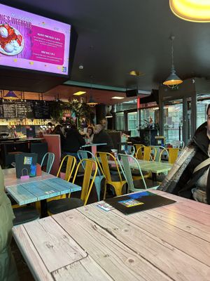 Inside  at Junk y Vegan in Helsinki