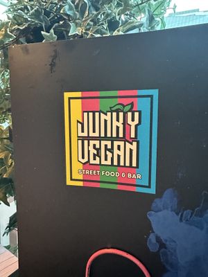 Menu  at Junk y Vegan in Helsinki