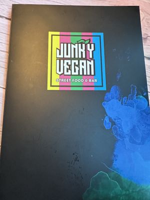 Menu  at Junk y Vegan in Helsinki