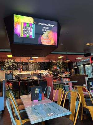 Inside  at Junk y Vegan in Helsinki