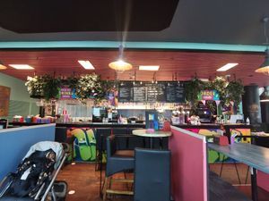 Counter at Junk y Vegan in Helsinki