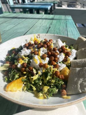 Kale salad  at Junk y Vegan in Helsinki