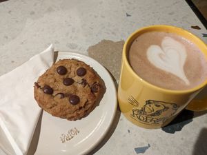 chocolate chip cookie at Kofra - City Centre in Norwich