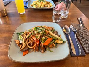 Udon in Wok - Oktobert 2022 at ChayArt in Potsdam