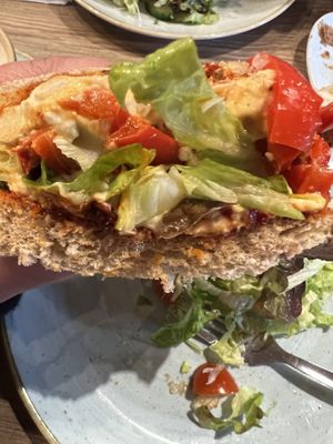 The Dun-Vegan sandwich filling at Deli Gasta in Isle Of Skye