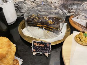 The cake beckons  at Deli Gasta in Isle Of Skye