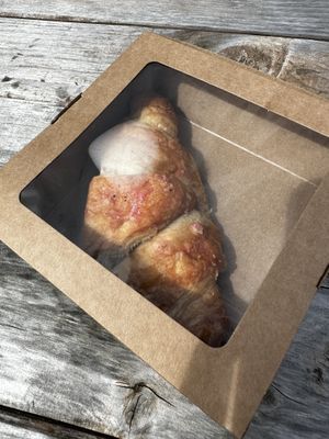Raspberry vegan croissant   at Deli Gasta in Isle Of Skye