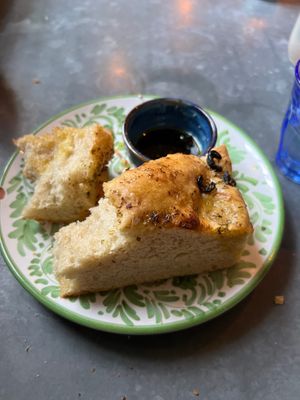 Glorious Focaccia  at Artist Residence in Penzance