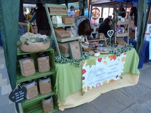 The Green Boutique at Piries Place Monthly Vegan Market in Horsham
