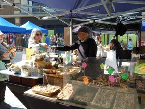 Greek Vegan Deli at Piries Place Monthly Vegan Market in Horsham