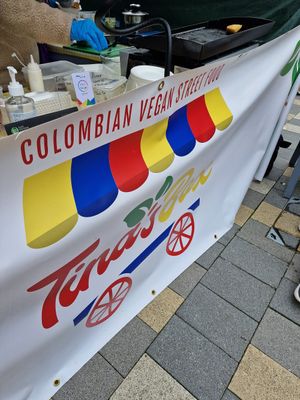 Tina's Box at Piries Place Monthly Vegan Market in Horsham