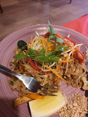 fideos de arroz con tofu y verduras at Ristta Thai Food in Tenerife
