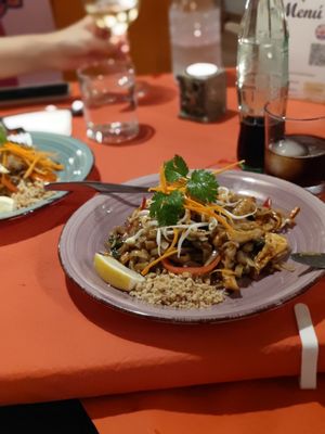 Vegan Pad Thai Tofu at Ristta Thai Food in Tenerife