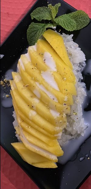 Mango sticky rice 🥰  at Ristta Thai Food in Tenerife