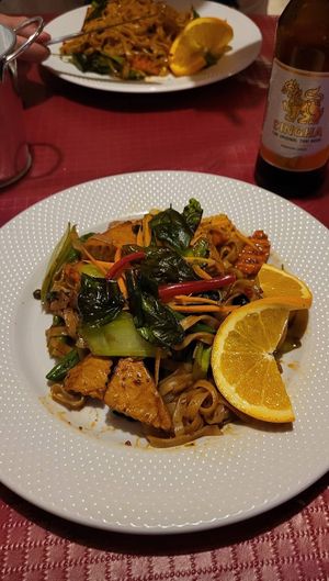 Pad Kee Mao with Tofu at Ristta Thai Food in Tenerife