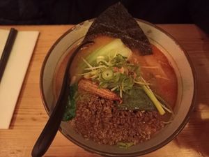 Vegan "meat" at Takumi in Brussels