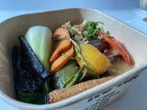 (Take out) Vegan Miso Ramen  at Takumi in Brussels