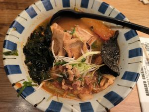 Spicy tofu miso at Takumi in Brussels