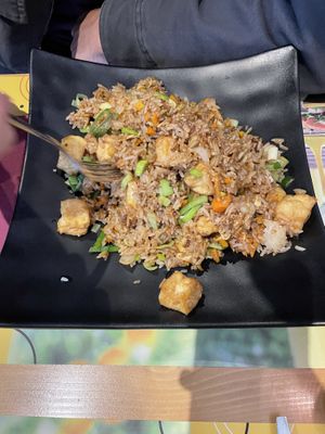 Fried rice (with egg but you can ask without)  at Vankee in Brussels