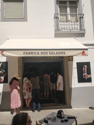 Rua at Fábrica dos Gelados in Evora