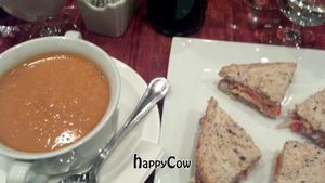 Tomato Soup and Grilled Cheese at V Note in New York City