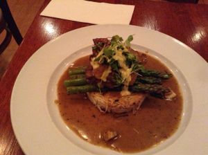 Seitan Peppercorn Medallions at V Note in New York City