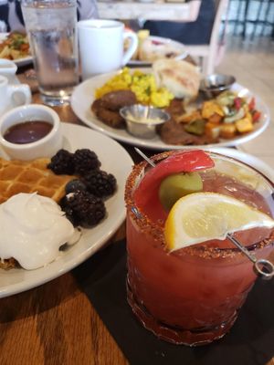 My Bloody Mary  at Yummvees in Richmond