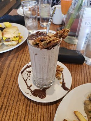 Chocolate milkshake  at Yummvees in Richmond
