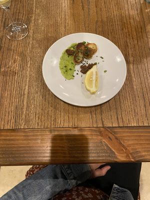 Scallops   at Yummvees in Richmond