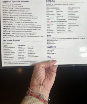 Menu #Veganuary at Hani Honey Company in Stuart