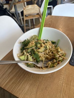   at Communitea Cafe in Canmore