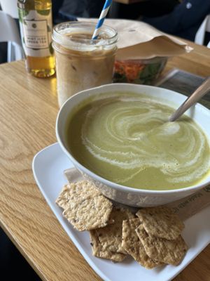   at Communitea Cafe in Canmore