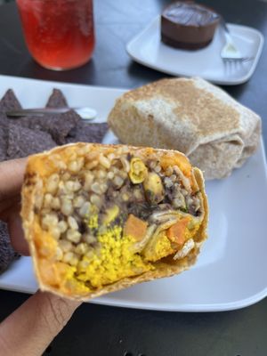   at Communitea Cafe in Canmore